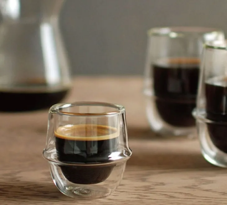 2 Verres double paroi Kronos 25 cl - KINTO