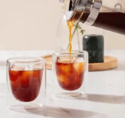 6 Verres double paroi Mila 10cl, 25cl et 35cl - PYLANO