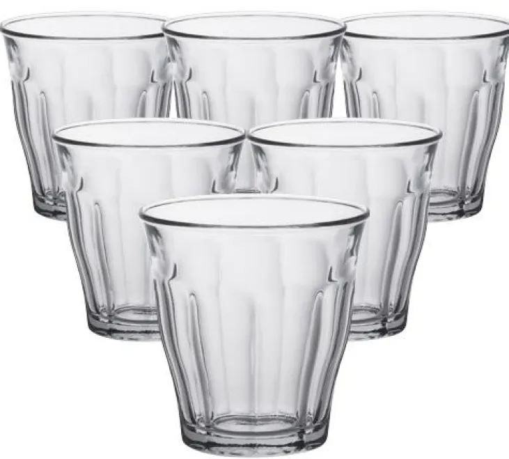6 Verres Picardie 9cl - Duralex