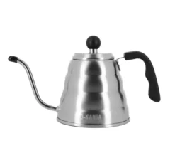 Verseuse col de cygne D-KANTA en inox 1,2 L avec couvercle