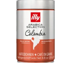 4 x 250 g - Café en grain - Arabica Sélection Colombie - ILLY