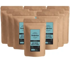 8 x 125 g - Café en grain - Aromatisé saveur Noisette - LES PETITS TORRÉFACTEURS