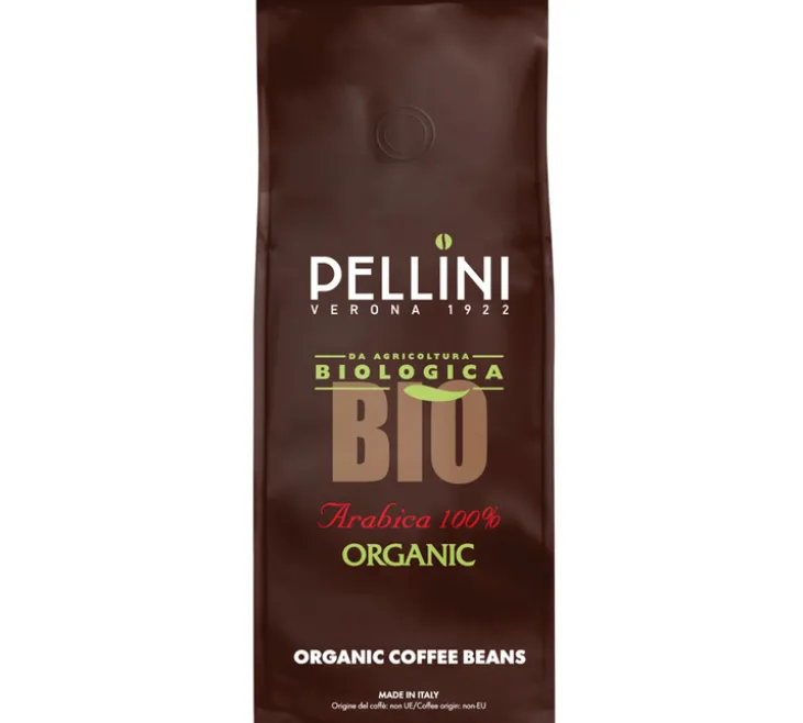 2 x 500 g - Café en grain - Bio - PELLINI