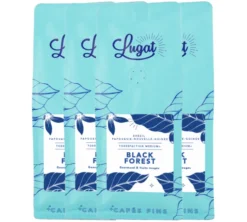 4 x 230 g - Café en grain - Black Forest - LUGAT
