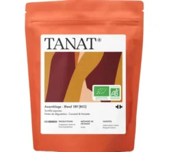 5 x 200 g - Café en grain - Blend 189 Bio - TANAT