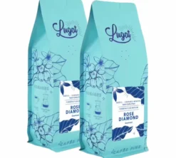 2 x 250 g - Café en grain - Brésil Rose Diamond - LUGAT