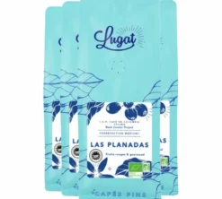 4 x 250 g - Café en grain - Colombie Las Planadas Bio - LUGAT