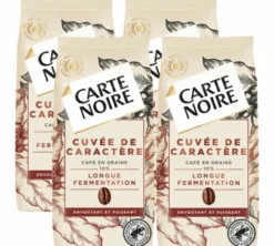 4 x 500 g - Café en grain - Cuvée de Caractère - CARTE NOIRE