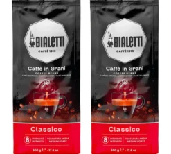 2 x 500 g - Café en grain - Esperto Classico - BIALETTI