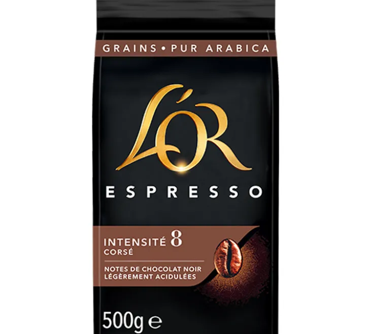 2 x 500 g - Café en grain - Espresso - L'OR