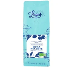 4 x 250 g - Café en grain - Ethiopie Moka Nekemte Bio - LUGAT