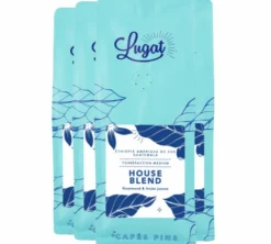 4 x 250 g - Café en grain - House Blend anciennement Le Blend Maison - LUGAT