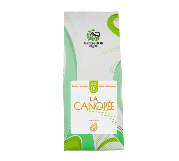 4 x 250 g - Café en grain - La Canopée - GREEN LION COFFEE