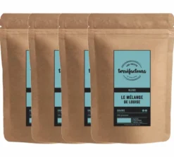 4 x 250 g - Café en grain - Le Mélange de Louise (boisé) - LES PETITS TORRÉFACTEURS