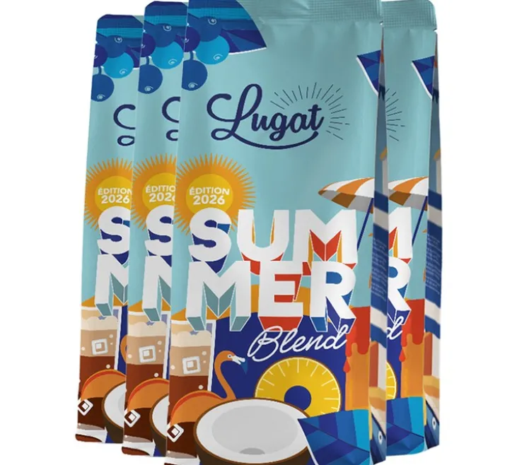 4 x 230 g - Café en grain - Summer Blend 2026 - LUGAT