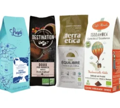 4 x 250g - Café moulu - Pack découverte top cafés français - MAXICOFFEE