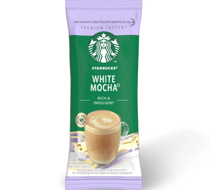 2 x 115g - Café soluble - White mocha - STARBUCKS