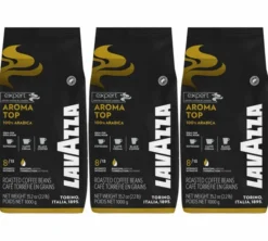 3 x 1 kg - Café en grain - Aroma Top - LAVAZZA