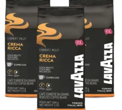 3 x 1 kg - Café en grain - Crema Ricca - LAVAZZA