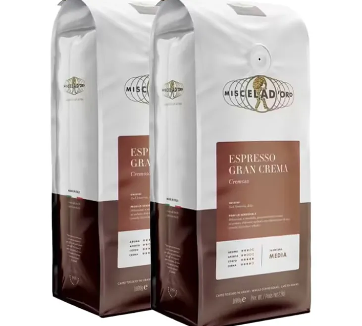 2 x 1 kg - Café en grain - Espresso Gran Crema - MISCELA D'ORO
