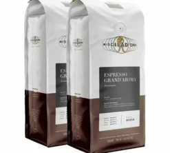 2 x 1kg - Café en grain - Espresso Grand'Aroma - MISCELA D'ORO
