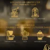 4 x 1 kg - Café en grain - Intensité 10 - L'OR