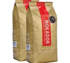 2 x 1 kg - Café en grain - 100% Straordinario Gran Miscela - MOKADOR CASTELLARI
