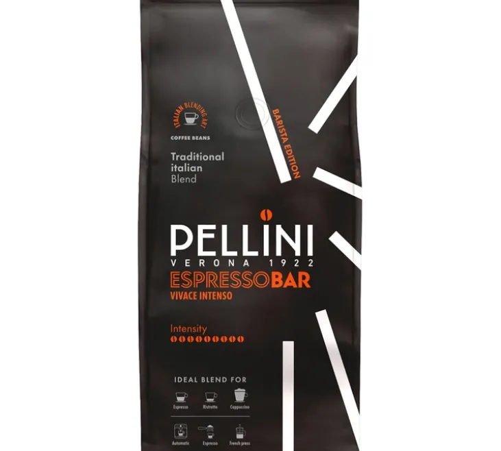 2 x 1 kg - Café en grain - Vivace Intenso - PELLINI
